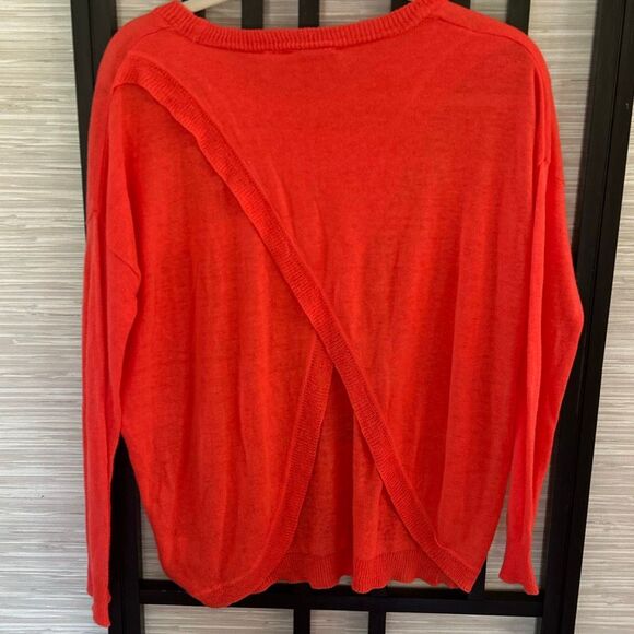 TOPSHOP Pink cropped oversized sweater - Picture 5 of 5